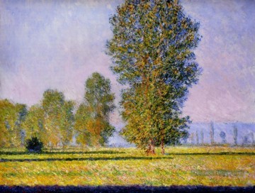 Paysage avec figures Giverny Claude Monet Peinture à l'huile